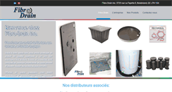 Desktop Screenshot of fibro-drain.com